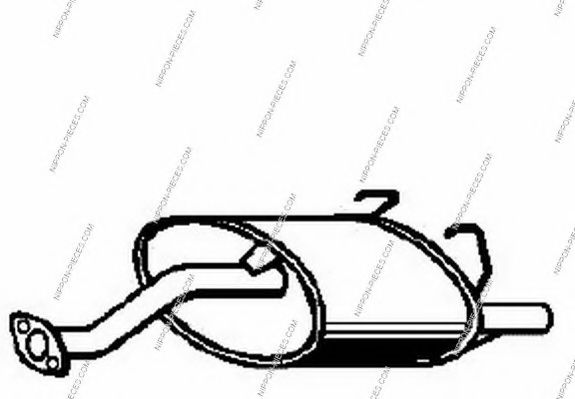 Система выпуска ОГ NPS H430A23