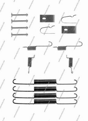 Комплектующие, тормозная колодка NPS M351A29