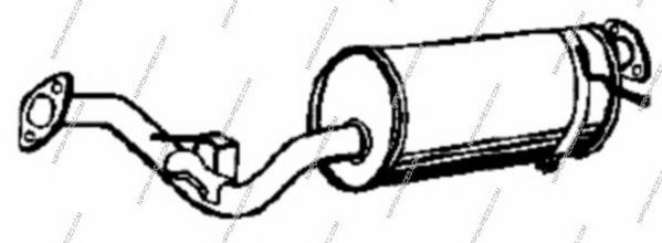 Система выпуска ОГ NPS M430A82