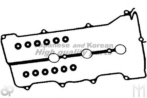 Прокладка, крышка головки цилиндра ASHUKI 0366-3303