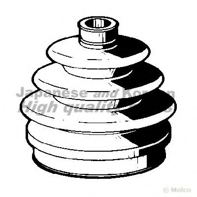 Комплект пылника, приводной вал ASHUKI 0858-3006