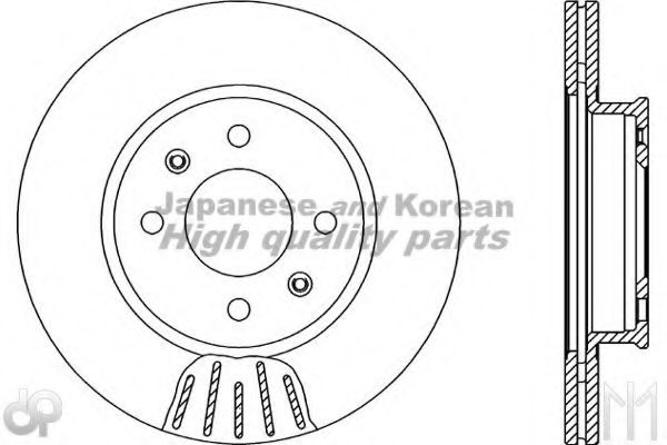 Тормозной диск ASHUKI 0990-4250