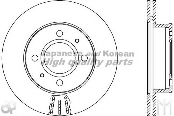 Тормозной диск ASHUKI 0990-9250