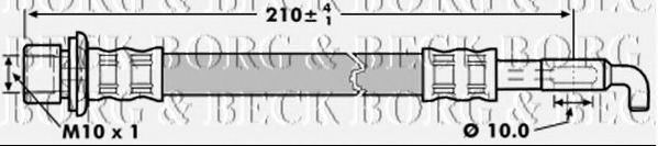 Тормозной шланг sbs 854571