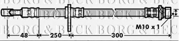 Тормозной шланг BORG & BECK BBH7363