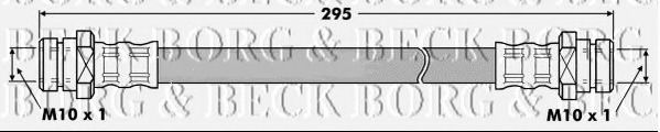 Тормозной шланг BORG & BECK BBH7452