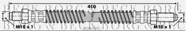 Тормозной шланг BORG & BECK BBH6392