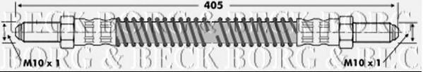 Тормозной шланг BORG & BECK BBH6673