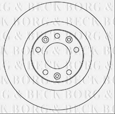 Тормозной диск BORG & BECK BBD5356