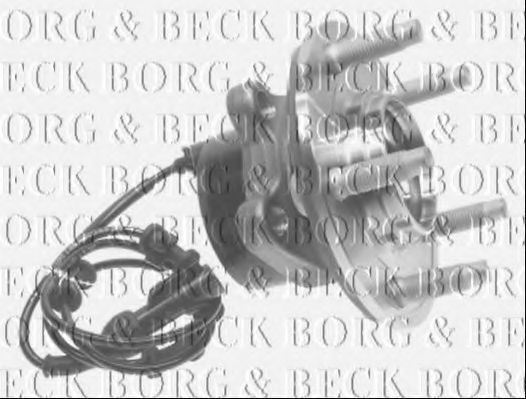 Комплект подшипника ступицы колеса BORG & BECK BWK1149