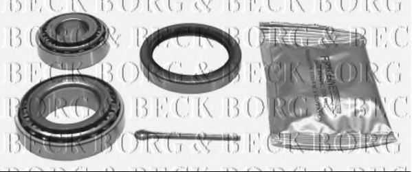 Комплект подшипника ступицы колеса BORG & BECK BWK147