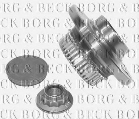 Комплект подшипника ступицы колеса BORG & BECK BWK808