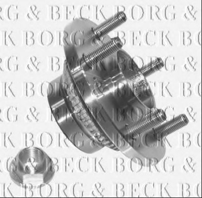 Комплект подшипника ступицы колеса BORG & BECK BWK938