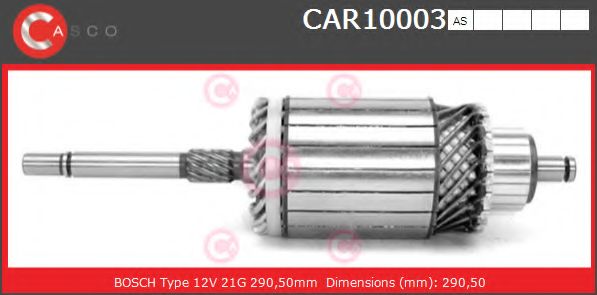 Якорь, стартер CASCO CAR10003AS