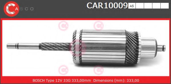 Якорь, стартер CASCO CAR10009AS