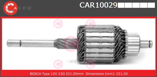 Якорь, стартер CASCO CAR10029PS