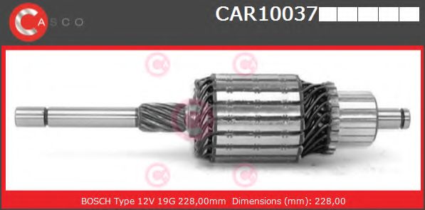 Якорь, стартер CASCO CAR10037PS