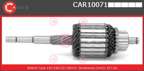 Якорь, стартер CASCO CAR10071PS
