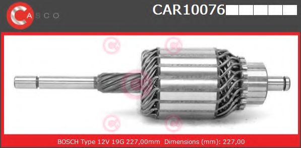 Якорь, стартер CASCO CAR10076PS