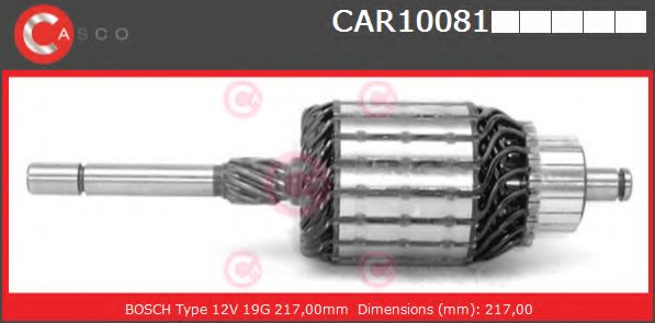Якорь, стартер CASCO CAR10081PS