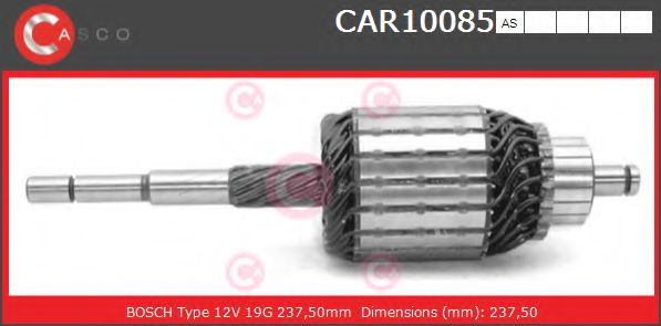 Якорь, стартер CASCO CAR10085AS