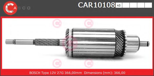 Якорь, стартер CASCO CAR10108AS