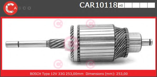 Якорь, стартер CASCO CAR10118AS