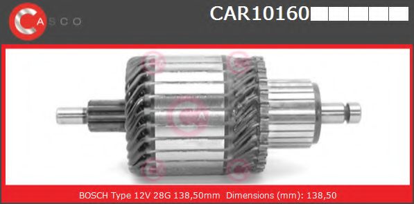 Якорь, стартер CASCO CAR10160PS