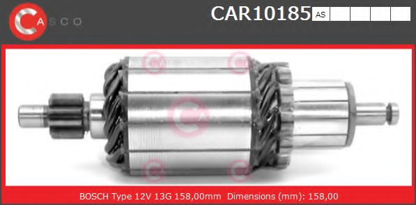 Якорь, стартер CASCO CAR10185AS