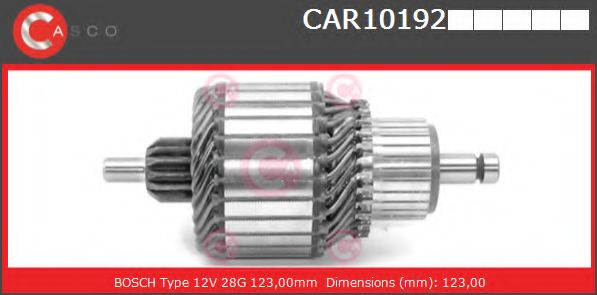 Якорь, стартер CASCO CAR10192PS