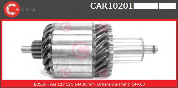 Якорь, стартер CASCO CAR10201PS
