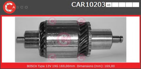 Якорь, стартер CASCO CAR10203AS