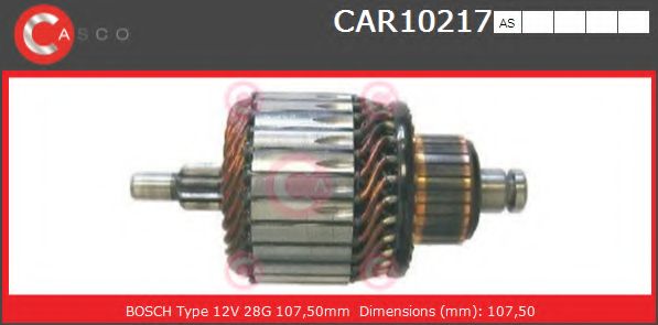 Якорь, стартер CASCO CAR10217AS