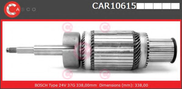 Якорь, стартер CASCO CAR10615PS