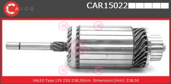 Якорь, стартер CASCO CAR15022PS