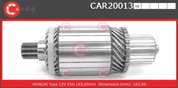 Якорь, стартер CASCO CAR20013AS