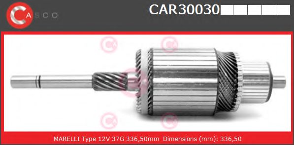 Якорь, стартер CASCO CAR30030PS