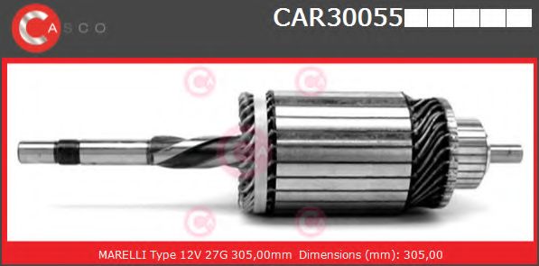 Якорь, стартер CASCO CAR30055PS