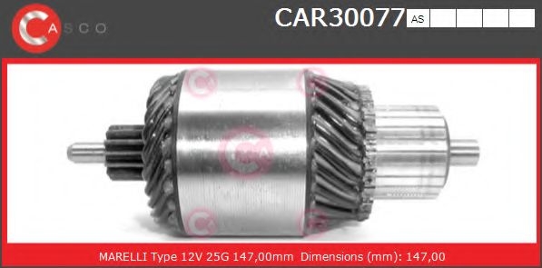 Якорь, стартер CASCO CAR30077AS