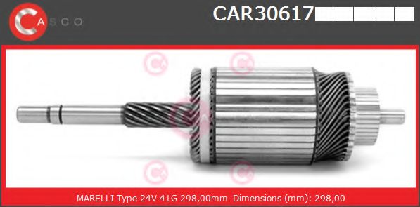 Якорь, стартер CASCO CAR30617PS