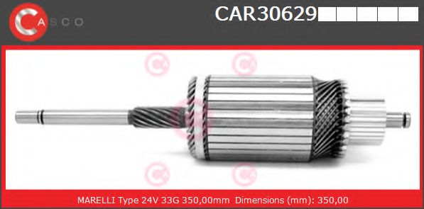 Якорь, стартер CASCO CAR30629PS