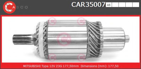 Якорь, стартер CASCO CAR35007AS