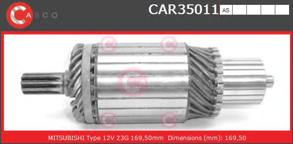 Якорь, стартер CASCO CAR35011AS