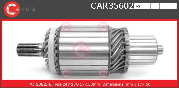 Якорь, стартер CASCO CAR35602AS