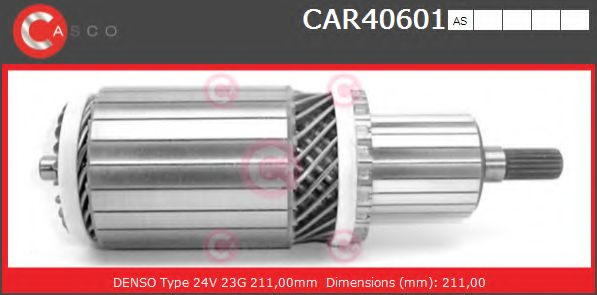 Якорь, стартер CASCO CAR40601AS