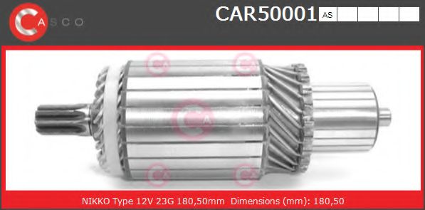 Якорь, стартер CASCO CAR50001AS