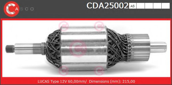 Ротор, генератор CASCO CDA25002AS
