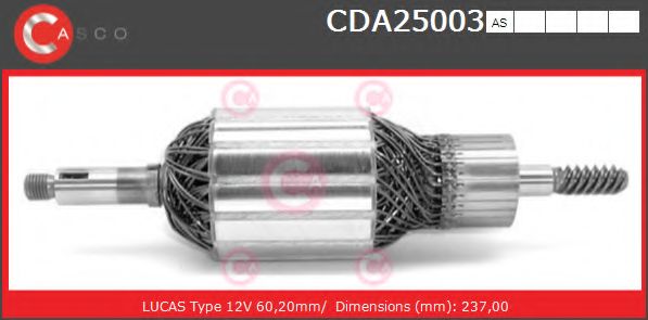 Ротор, генератор CASCO CDA25003AS