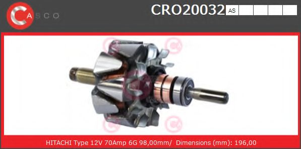 Ротор, генератор CASCO CRO20032AS