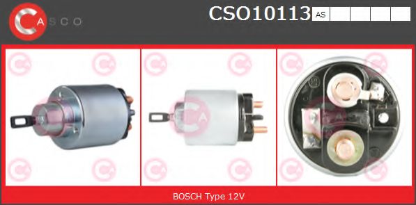 Тяговое реле, стартер CASCO CSO10113AS